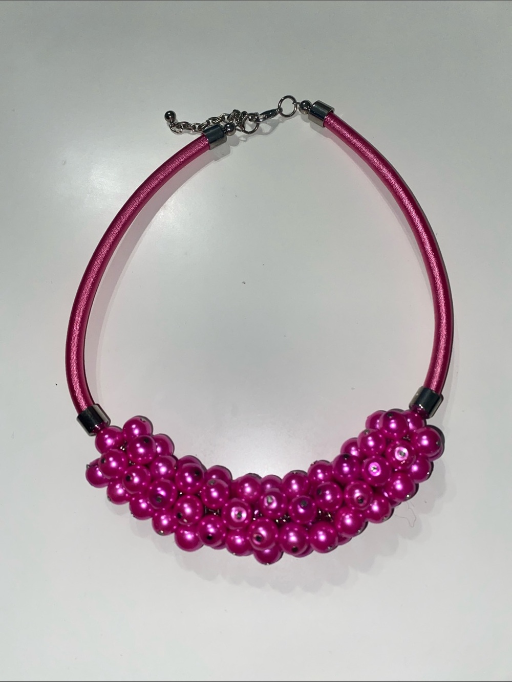 Vintage Pink Statement Necklace
